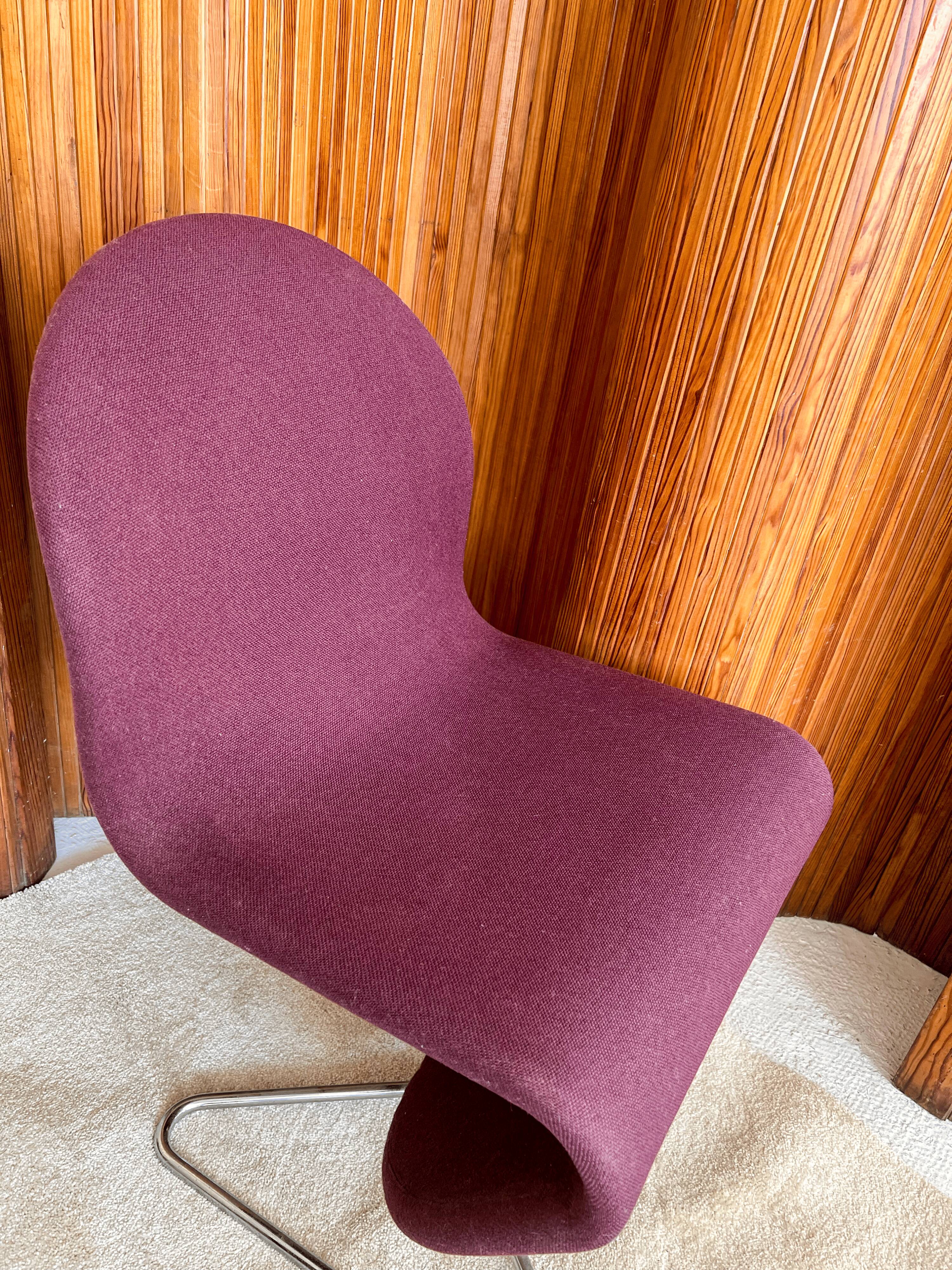 “System 1-2-3” chair by Verner Panton – Fritz Hansen Edition (1973)