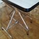 Vintage shapeica folding table and chrome feet 60/70