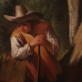 Peinture italienne du XVIIIe siècle, scène de genre pastorale