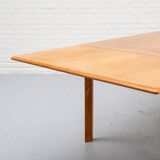 Table à manger extensible en chêne danoise Bramin, années 1960