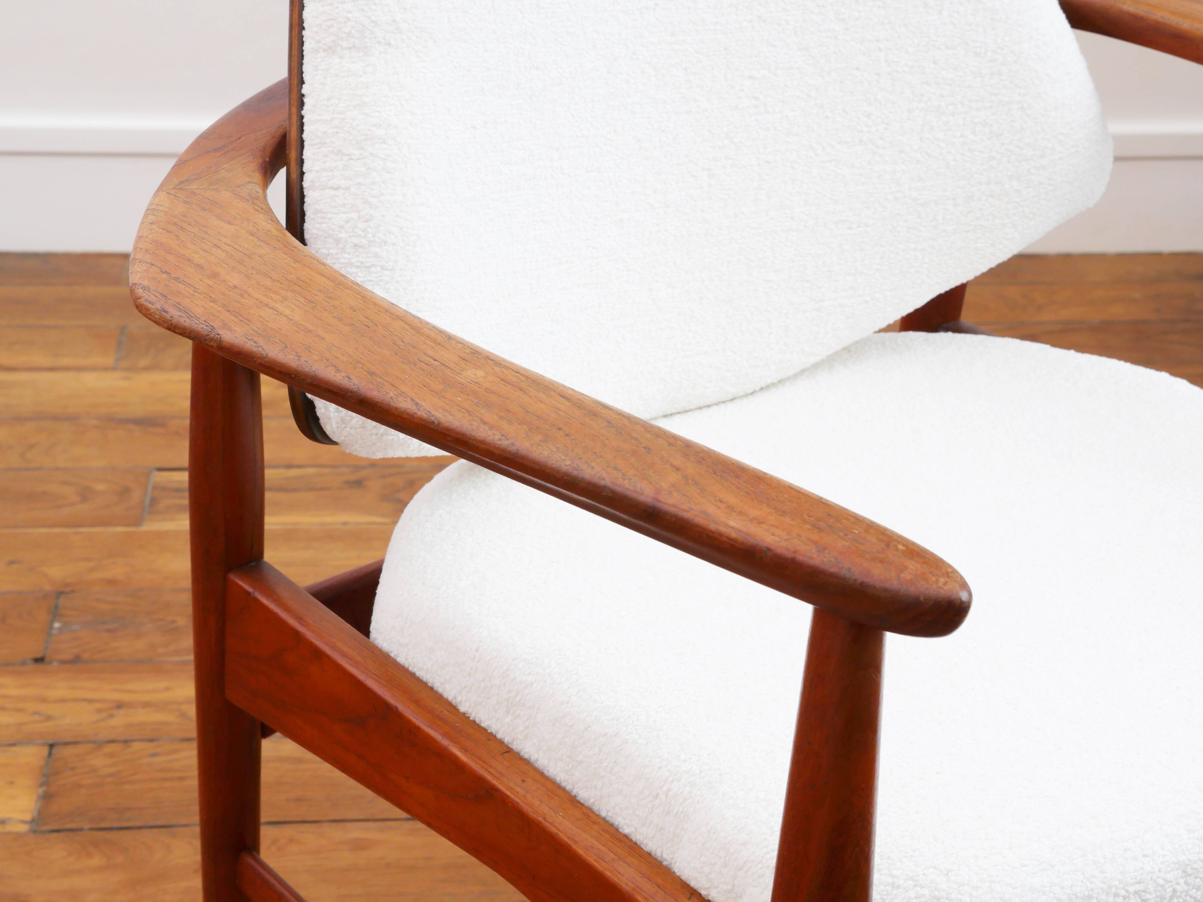 Fauteuil de bureau - Arne Hovmand-Olsen - Restauré