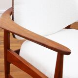 Fauteuil de bureau - Arne Hovmand-Olsen - Restauré
