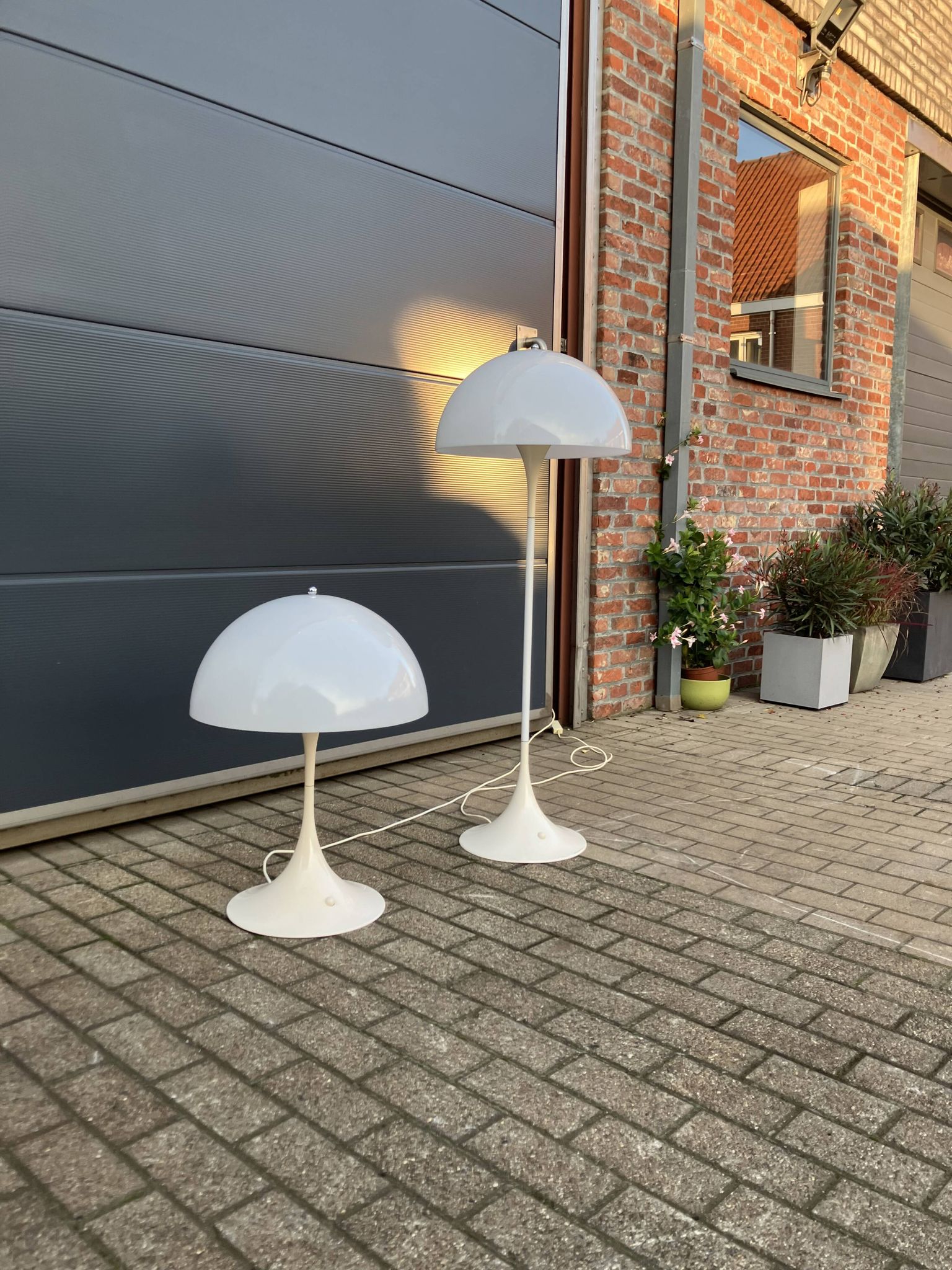 Vintage large table lamp 70cm Panthella Louis Poulsen Verner Panton