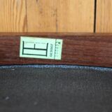 Series of 6 Scandinavian rosewood Gessef chairs