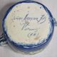 Small enamelled earthenware planter signed Jérôme Massier 19th century 10.5 cm
