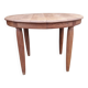 Art Deco table in solid oak