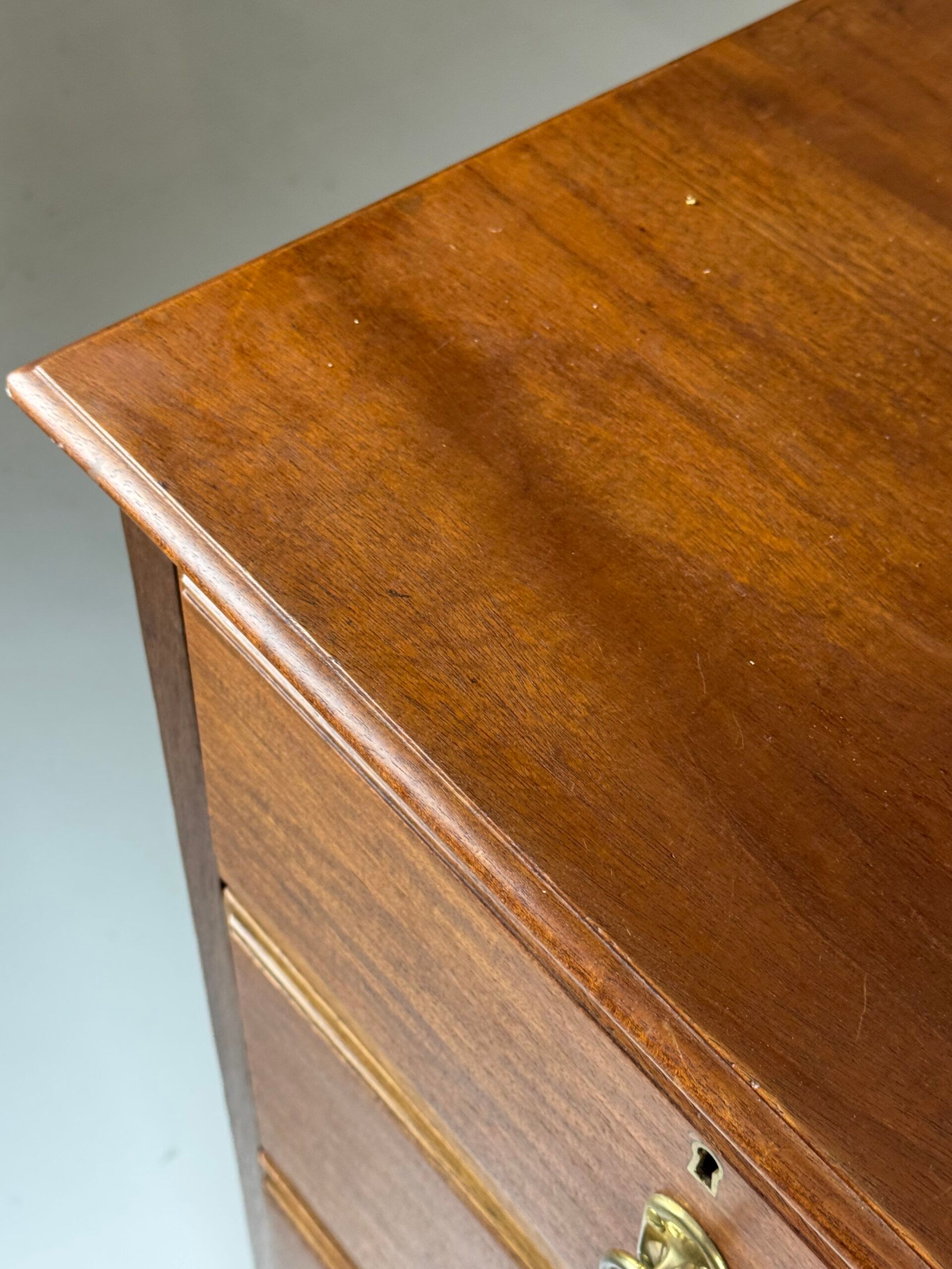 Harrods mahogany chest of drawers