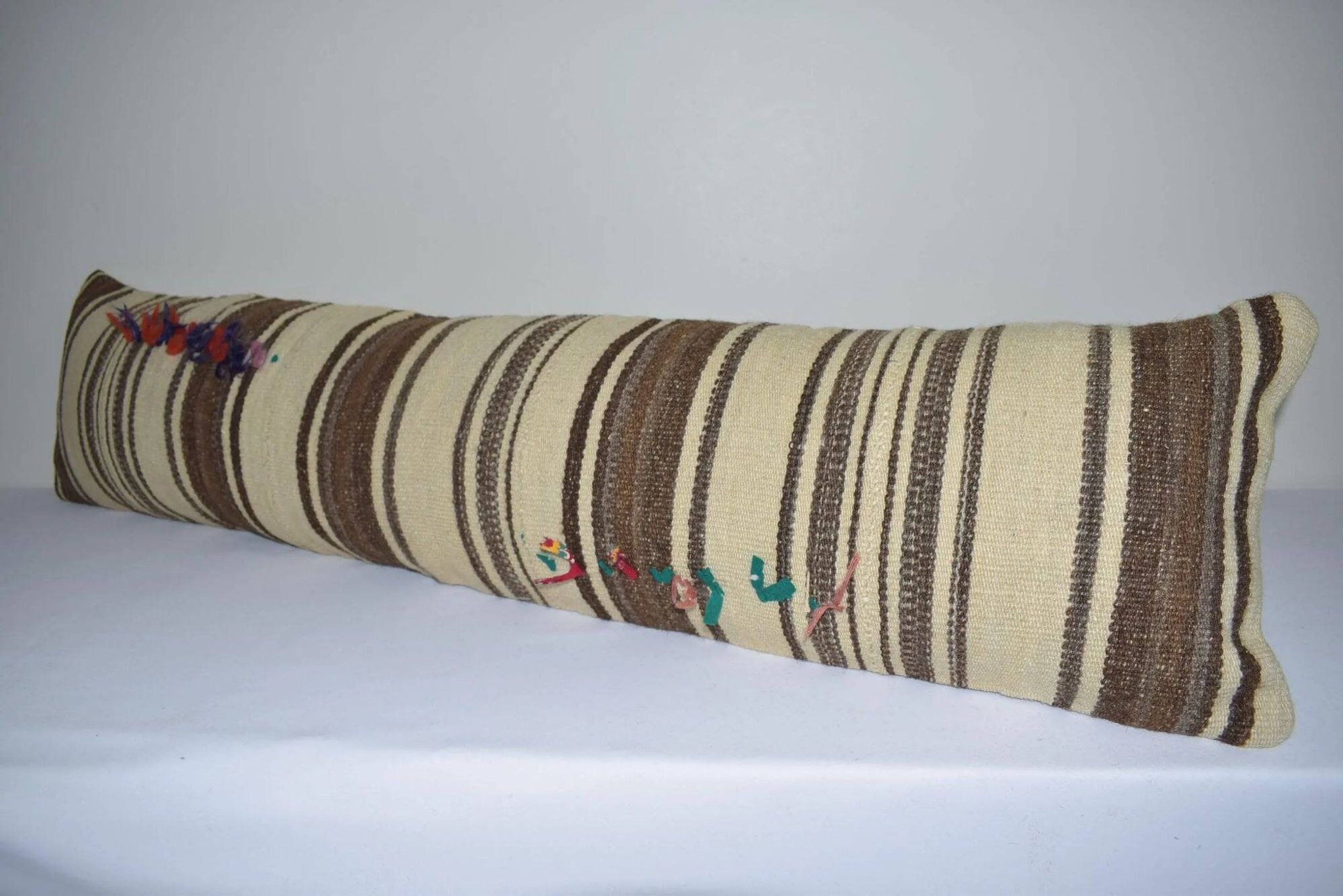 Vintage kilim cushion cover 132x30 cm