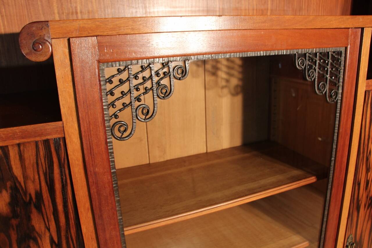 Art Deco bookcase designed by Gauthier Poinsignon