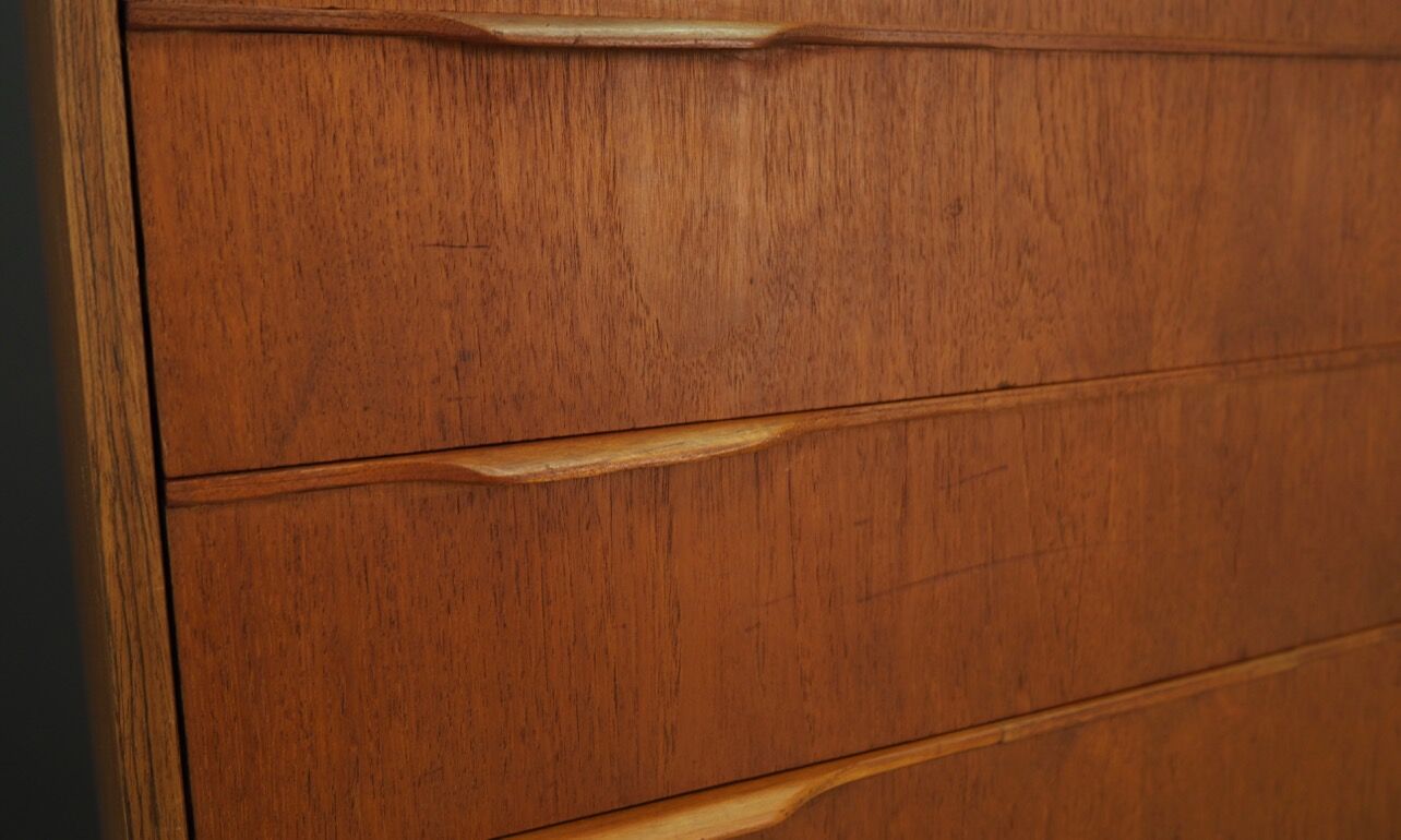 Danish design chest of drawers retro teak vintage