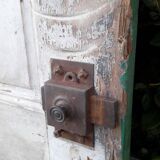 Door H186.5xW75cm with 18th century interior molding