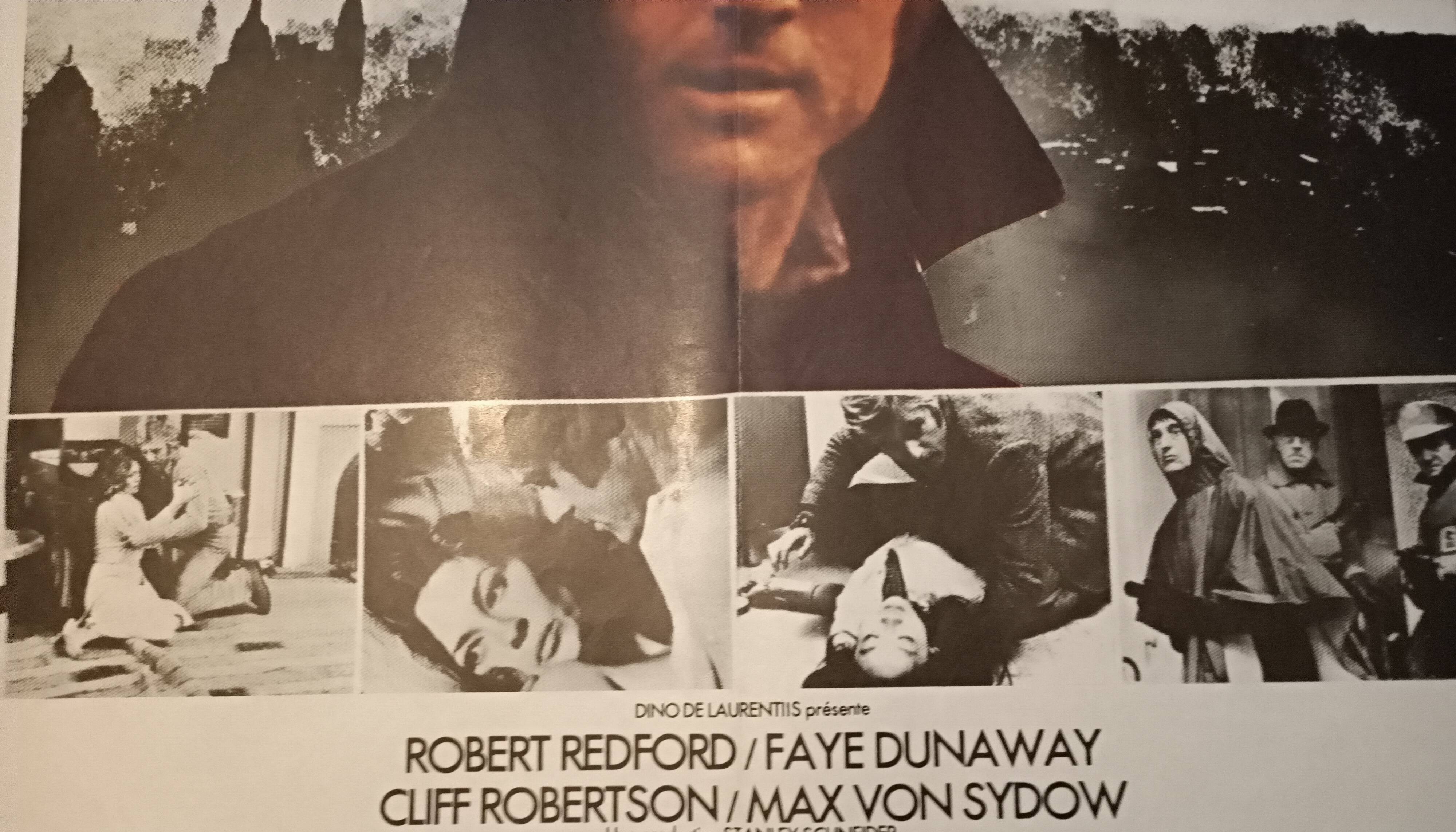 Poster "the 3 days of the condor" 80cmx60cm