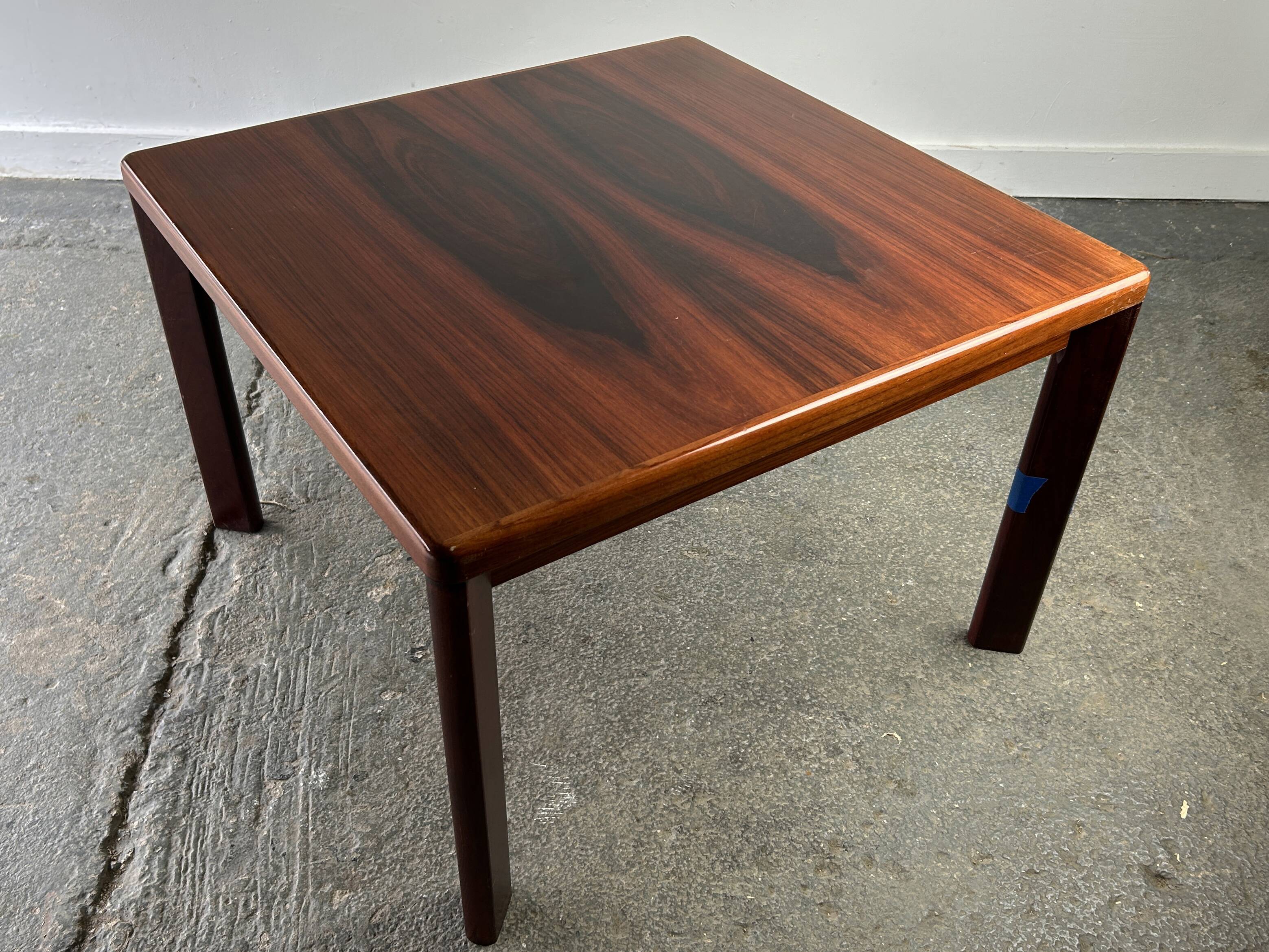 Mid-Century / Danish modern rosewood occoasional / coffee table by Vejle St