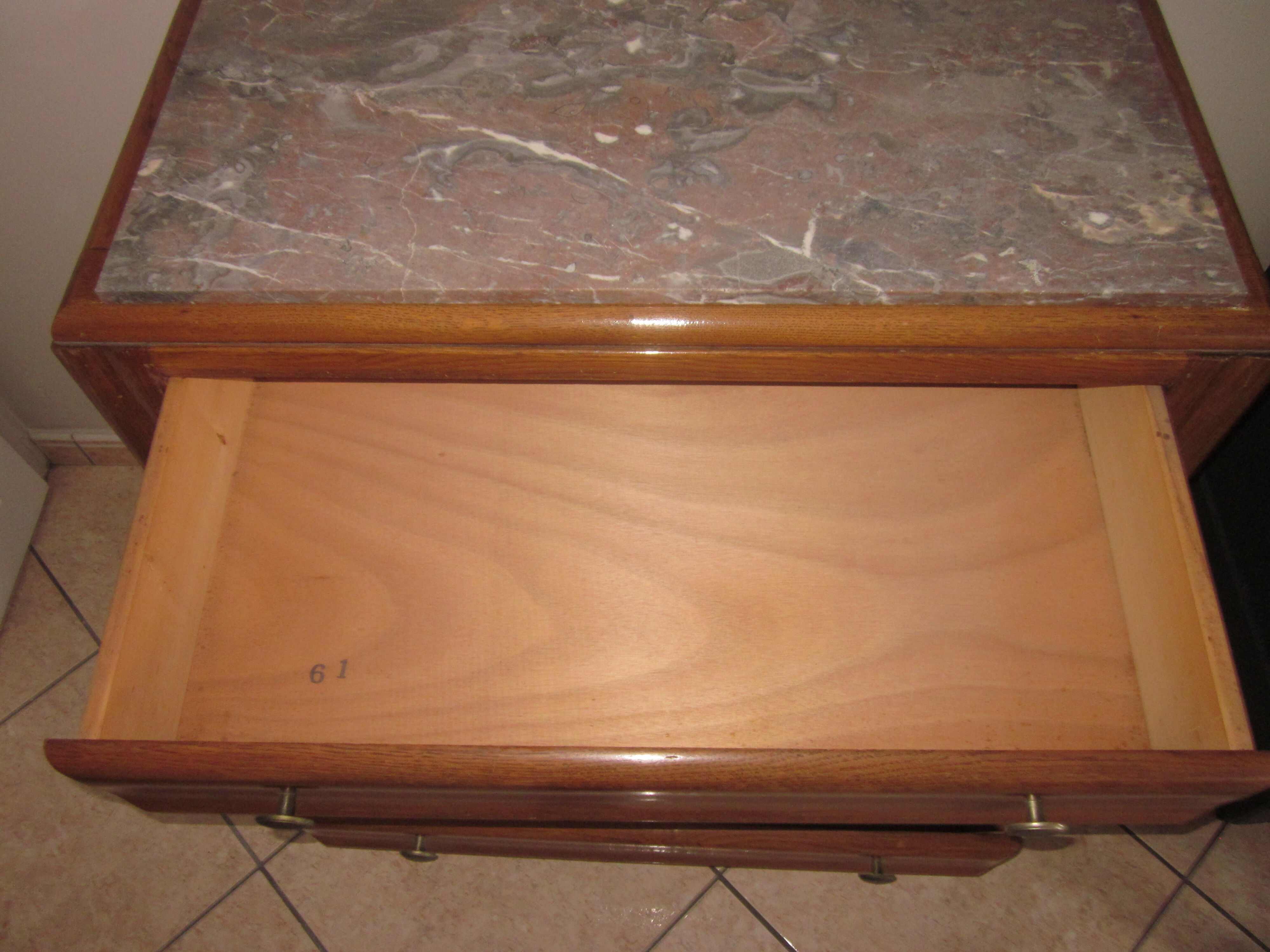 chest of drawers of the years 50 to 4 drawers