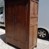Breton oak cabinet