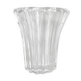 Crystal tulip vase