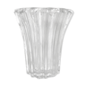 Vase tulipier en cristal