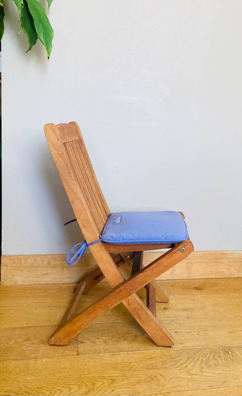 Scandinavian Vintage Folding Garden Chair for Children, Made in Denmark