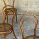 Set of Thonet chairs with caning