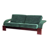 Canapé vintage 3-4 places en alcantara. Åke Fribyter pour Nelo Möbel 90s
