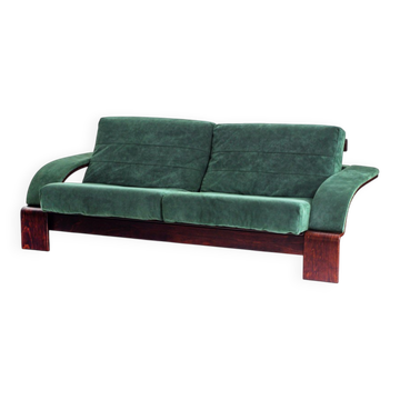 Vintage 3-4 seater canapé in alcantara. Åke Fribyter for Nelo Möbel 90s.