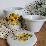 Mug tisanière à fleurs