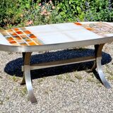 Table basse Jean Gregorieff années 70