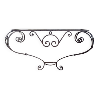 Wrought iron console