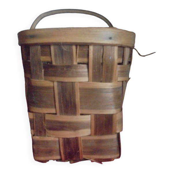 Panier, en bambou