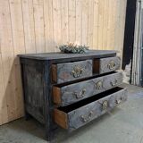 Commode XVIII eme patinée