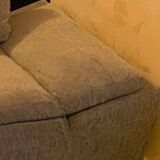 Gray sofa, low sofa