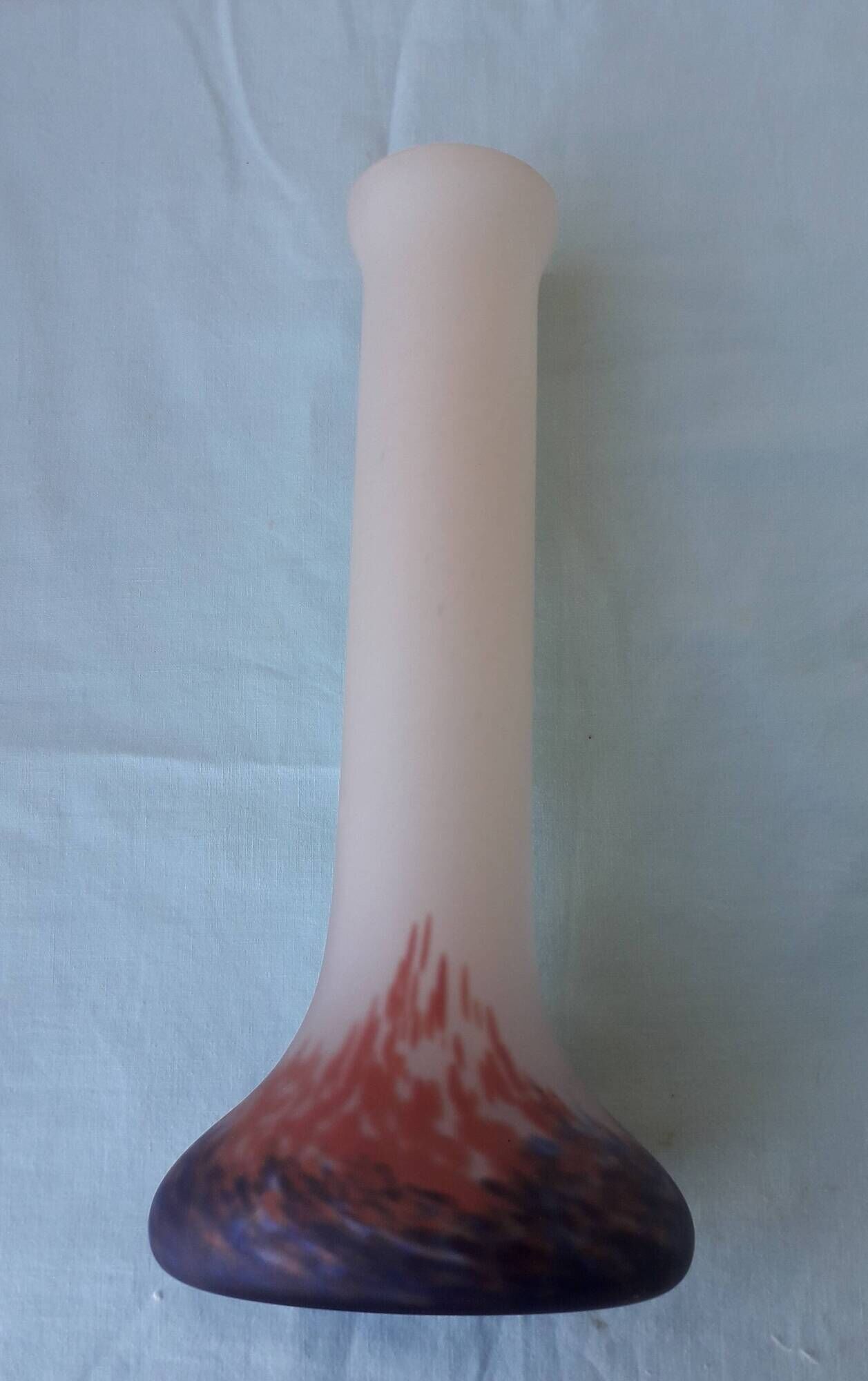 Glass paste vase