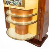 Mid-century modern bar cabinet by Paolo Buffa, 1950s.