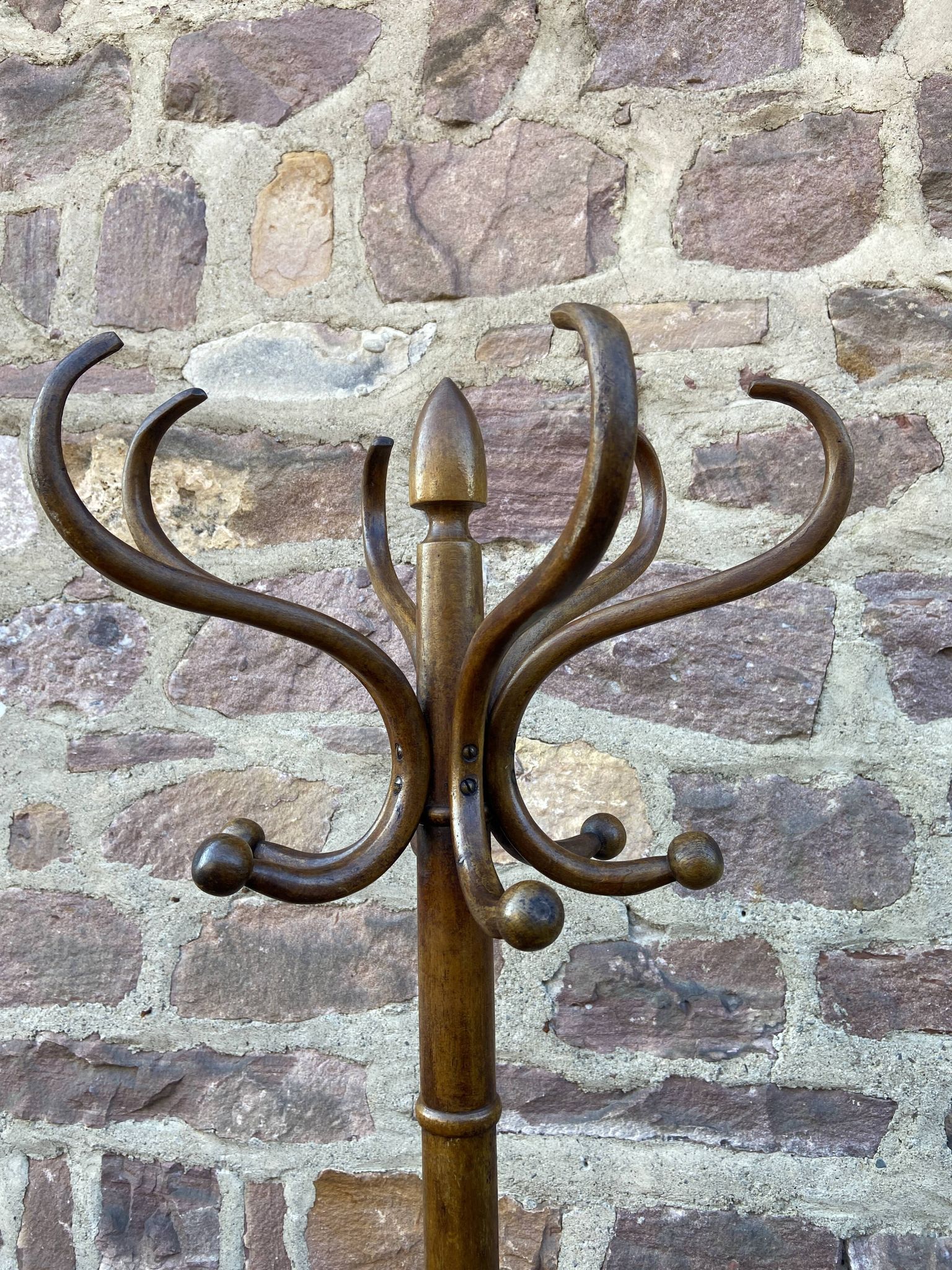Portemanteau bois courbé