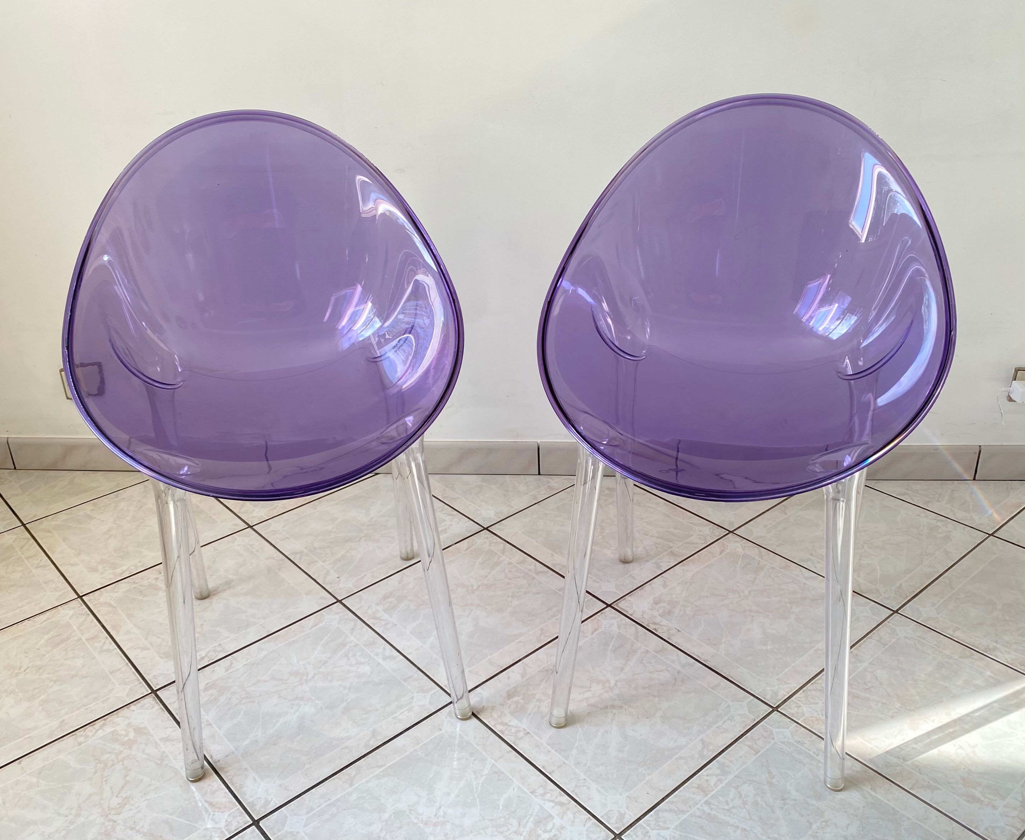 Fauteuil Kartell Mr impossible design Philippe Starck