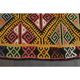 Tapis vintage turc Oushak fait main en laine et coton, années 1970