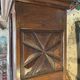 Louis XIII oak wardrobe, diamond points, 17th century