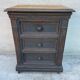 Small occasional console bedside cabinet in old Napoleon oak
