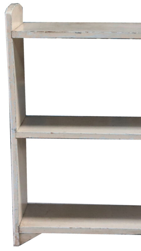 Etagere furniture has shoes white art deco old teck