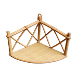 Vintage rattan corner
