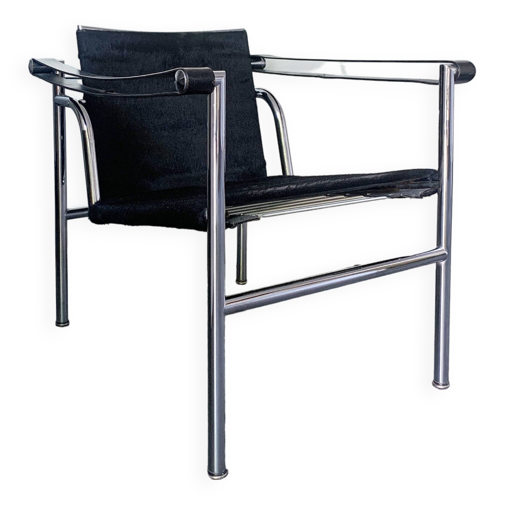 Vintage LC1 Cassina armchair Le Corbusier Charlotte Perriand 1960-70