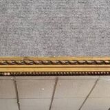 Miroir de style Louis XVI  en bois doré vers 1850