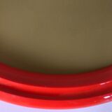 Round mirror vintage orange Years 70