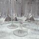 Verres en cristal gravés