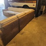 Water hyacinth modular sofa
