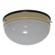 Midcentury glass ceiling lamp