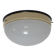 Midcentury glass ceiling lamp