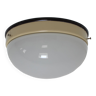 Midcentury glass ceiling lamp