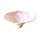 Milky pink Murano glass cup