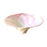 Coupe en verre de Murano rose laiteux